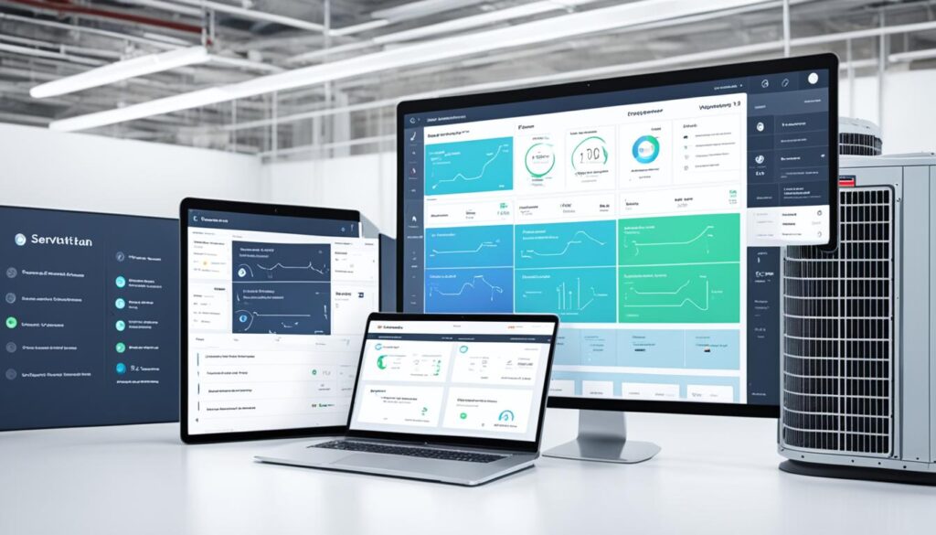 ServiceTitan HVAC software interface ServiceTitan HVAC software interface